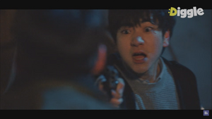 Kyung-il's villainous breakdown.