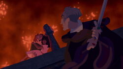 Judge Frollo Found Quasimodo & Esmeralda