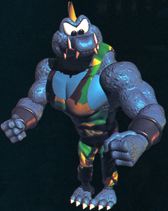 Krusha in Donkey Kong Country.