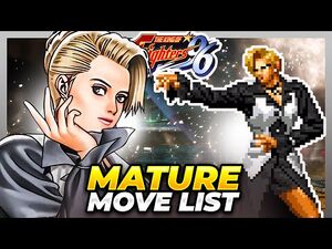 MATURE MOVE LIST - The King of Fighters '96 (KOF96)