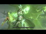Quan Chi's MK1 ending.