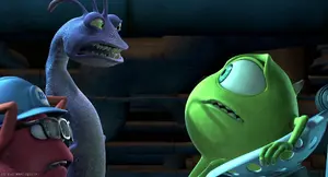 Randall shocked to see Mike.