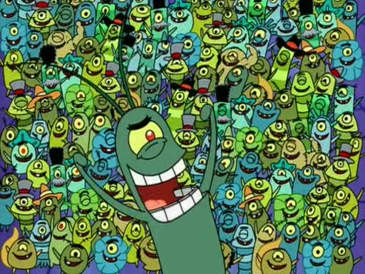 Spongebob Plankton Army
