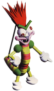 Bowyer's sprite in the original SNES release of Super Mario RPG.