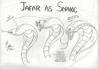 Model sheet of Snake Jafar (2)