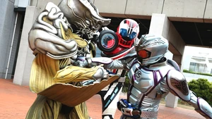 Brain fighting Mach and Drive.