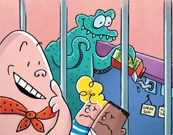 Jennifer accidentally putting Self-Destruct juice in the gasoline tank, causing the spaceship to blow up.