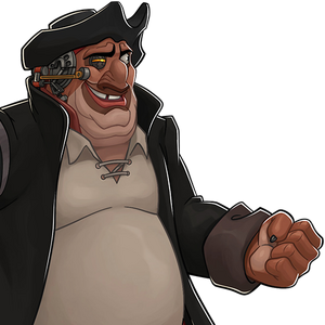 John Silver in Disney Heroes Battle Mode