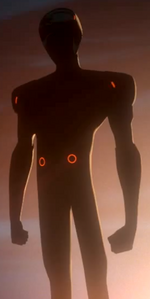 Rinzler in Tron: Uprising.