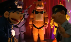 SML Freddy Stage.jpeg (1.32 MB) The Animatronic's first appearance in the pizzeria.