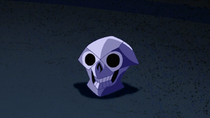 Skeleton King crystal skull