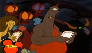 Hydra, Cyclops, Medusa and Minotaur in Hercules and The Gorgon