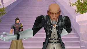 Xehanort lying to Terra.