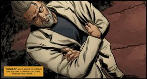 Menendez in the Call of Duty: Mobile comics.