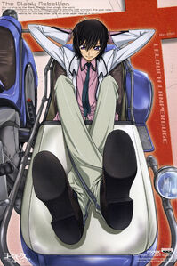 Code Geas Lelouch white suit