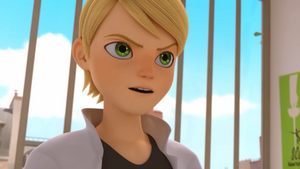 To help Adrien, Felix tells him that they are going to pretend to be each other as he also points out that unlike Adrien, he can say "no" to Gabriel since Adrien can't bring himself to disobey his father