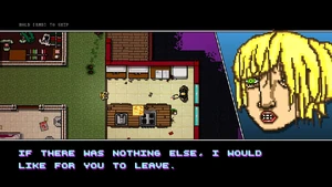 Alex asking Manny Pardo to leave after interrogating her about Ash.