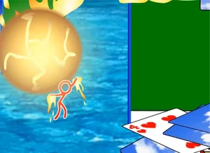 The Dark Lord makes a giant fireball.