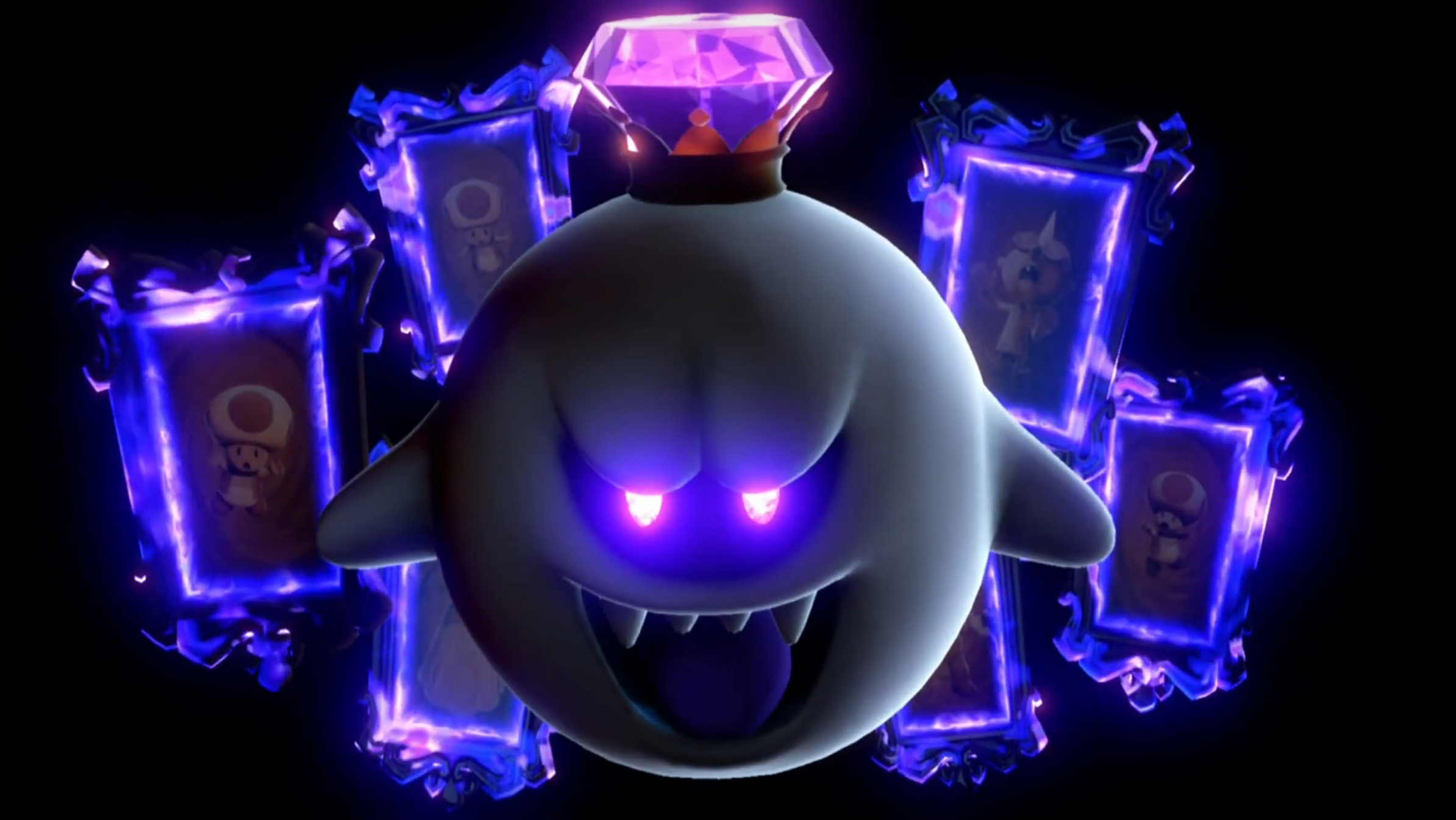 King Boo Looks Scary As Ever In Luigi's Mansion: Dark Moon - My Nintendo  News