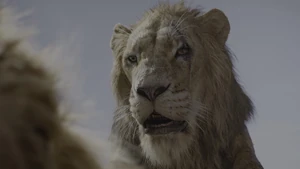 "Long... live... the king!" Scar revealing his true nature to his brother before sending him into the stampede to his death