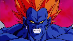 Super Android 13's menacing glare