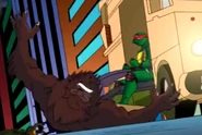 Rahzar's Defeat in Turtles Forever.