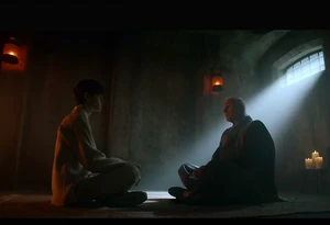 RasBruceSit.png (385 KB) The Shaman sits with Bruce