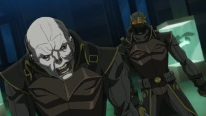 The Talons being revealed to be undead warriors.