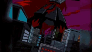 Tengu shredder laugh.gif (6.54 MB) Tengu Shredder in the Turtles nightmare.