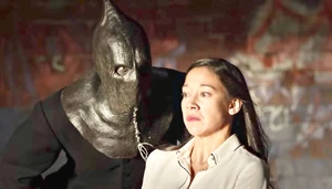 Cam as The Executioner mocks Allison during the interview.