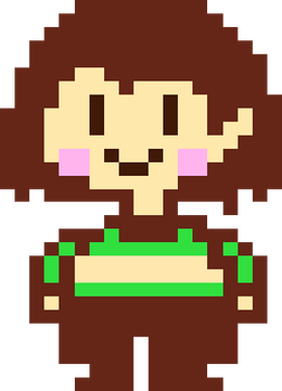 Chara looked very different when alive : r/Undertale