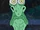 Green Halloween Witch