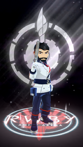 James Ironwood unit in RWBY: Amity Arena.