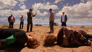 No-Doze present during the "trial" for Cal and Lars, who were defended by Saul Goodman.