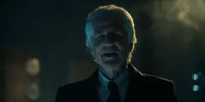 "She's swimming now."