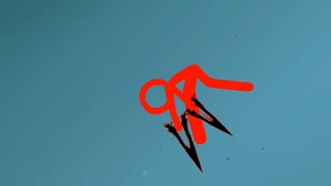 The Dark Lord with his spike-weapons.