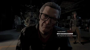 Volkov during the interrogation.