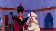 Jafar questioning Prince Ali.