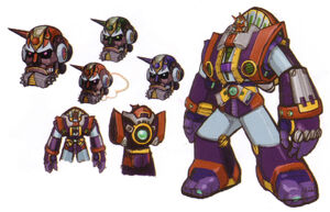 Sigma's final form (Colossus Sigma) in Megaman X7.