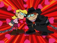 Anna and Jimmy in love.