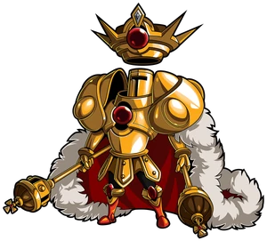Ultimate Supreme King Knight, King Knight's Amiibo armor.