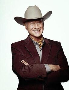 Larry Hagman as JR