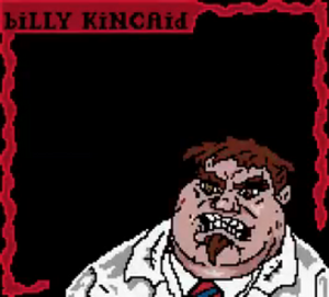 Billy in the GameBoy Color.