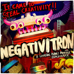 The Negativitron in promotional material.