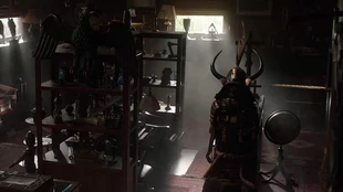 The-artifact-room-1556834472.jpg (49 KB) The possessed armor in the Warren's occult museum.