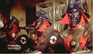Sardaukar disguised as Baron Vladimir Harkonnen's troops in the 2000 miniseries.