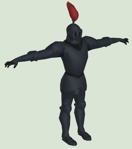 The Black Knight Ghost as he appeared in Scooby-Doo! Night of 100 Frights.