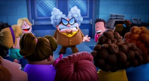 Poopypants gets laughed in front of all the children at lunch.