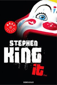 IT as Pennywise in a Spanish edition cover.