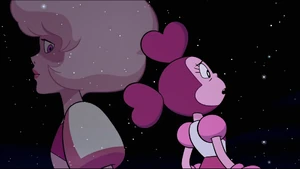 Spinel during the song "Drift Away"